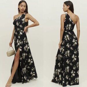 Reformation Evelyn Dress in Orchids